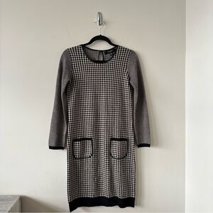 Nine West-Midi Length Cozy Sweater Dress (Size:XS)